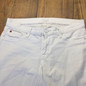 Hudson Jeans Capris White